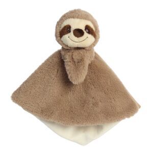 ebba - Small Brown Eco Ebba 12" Silas Sloth Luvster Lovey Stuffed Animal Plush